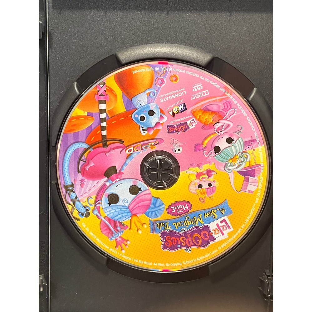 Lala-Oopsies A Sew Magical Tale The Movie DVD 2013 Lalaloopsy Lionsgate Animated - Picture 3 of 3